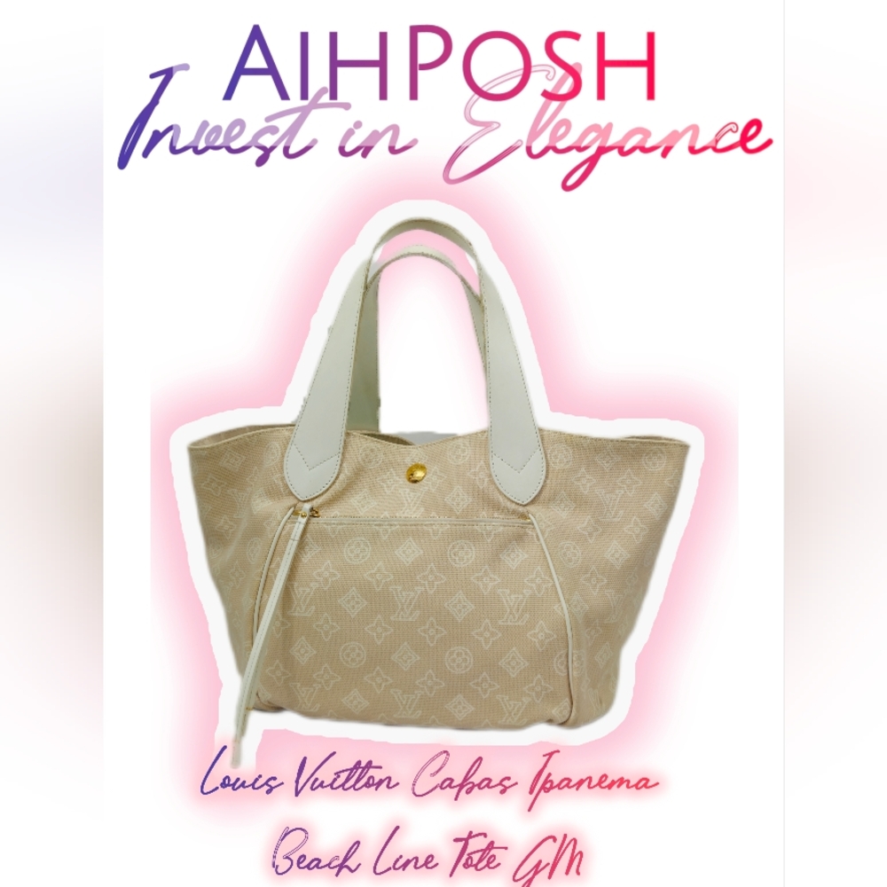 Louis Vuitton Cabas Ipanema Beach Line Tote GM (DC: MB1019)